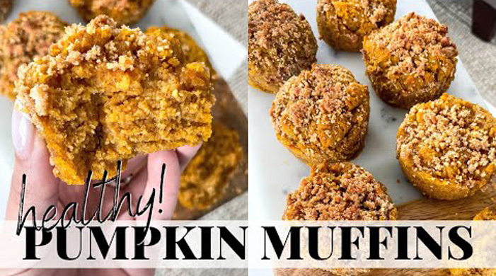 Vegan Healthy Pumpkin Muffins