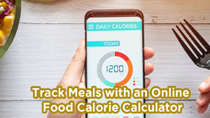 Track Meals with an Online Food Calorie Calculator